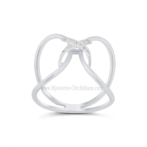 Bague femme en Or Blanc 18 Carats Ref 65133 | Chichkhane