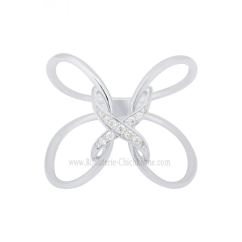 Bague femme en Or Blanc 18 Carats Ref 65133 | Chichkhane