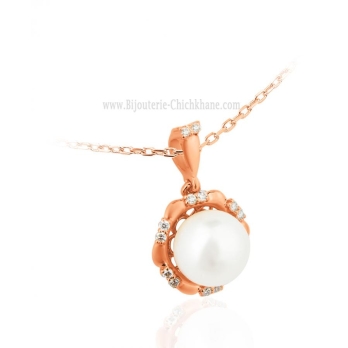 Pendentif femme en Or Rose 18 Carats Ref 65127 | Chichkhane