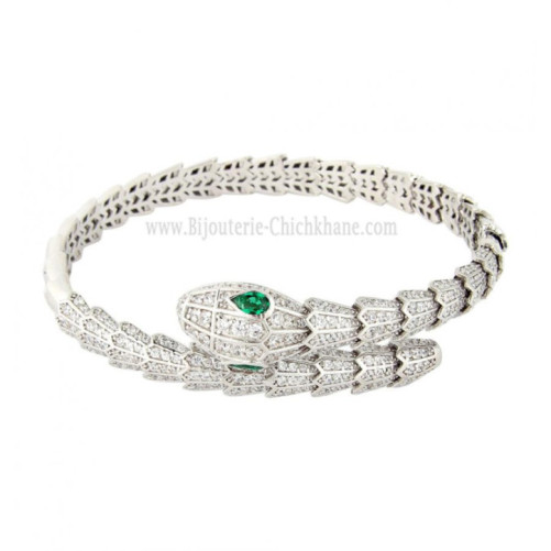 Bracelet femme en Or Blanc 18 Carats Ref 65316 | Chichkhane