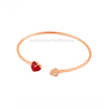 Bracelet femme en Or Rose 18 Carats Ref 65231 | Chichkhane