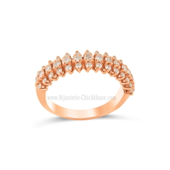 Alliance femme en Or Rose 18 Carats Ref 65229 | Chichkhane