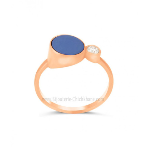 Bague femme en Or Rose 18 Carats Ref 65151 | Chichkhane