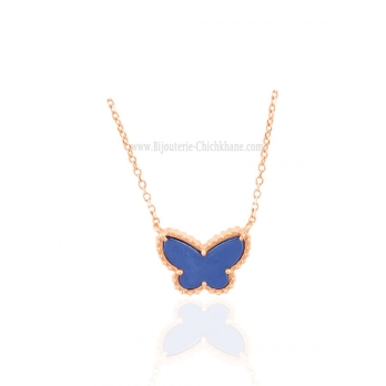 Collier femme en Or Rose 18 Carats Ref 64981 | Chichkhane