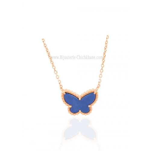 Collier femme en Or Rose 18 Carats Ref 64981 | Chichkhane