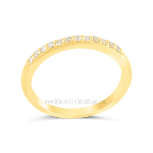 Alliance femme en Or Jaune 18 Carats Ref 65043 | Chichkhane