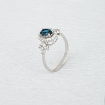 Bague femme en Or Blanc 18 Carats Ref 68915 | Chichkhane