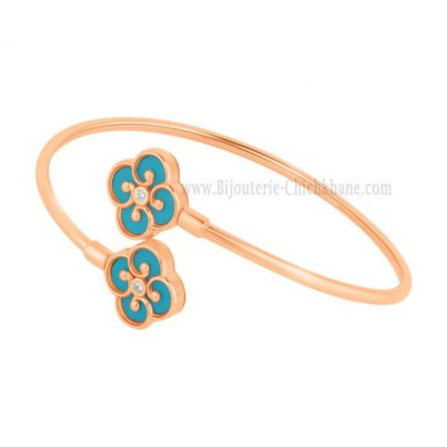 Bracelet femme en Or Rose 18 Carats Ref 65028 | Chichkhane