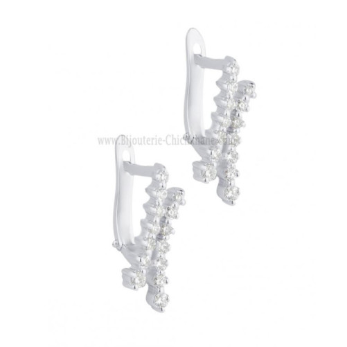 Boucles D'oreilles Diamants 64994