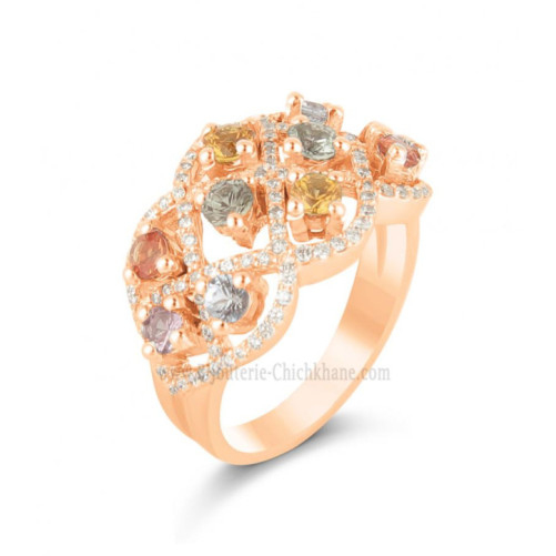 Bague Diamants 64964
