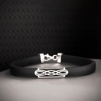 Bracelet homme en Or Blanc 18 Carats Ref 65992 | Chichkhane