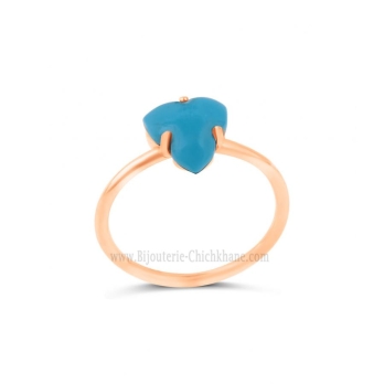 Bague femme en Or Rose 18 Carats Ref 64947 | Chichkhane