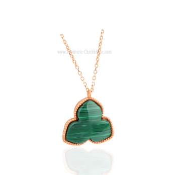 Collier femme en Or Rose 18 Carats Ref 64978 | Chichkhane