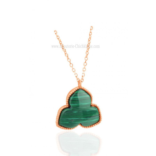 Collier femme en Or Rose 18 Carats Ref 64978 | Chichkhane