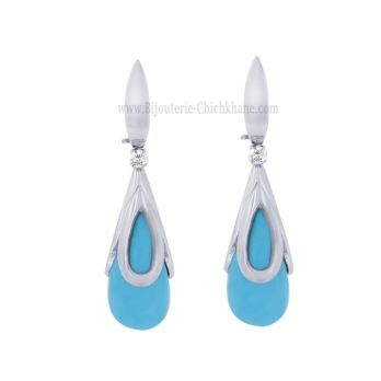 Boucles D'oreilles Diamants 64363