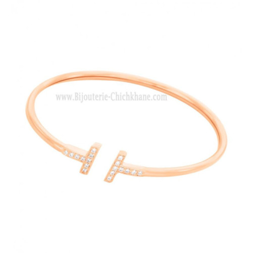 Bracelet femme en Or Rose 18 Carats Ref 64361 | Chichkhane