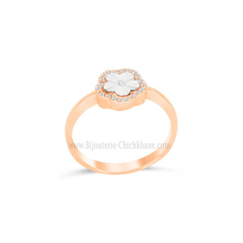Bague femme en Or Bicolore  18 Carats Ref 64350 | Chichkhane