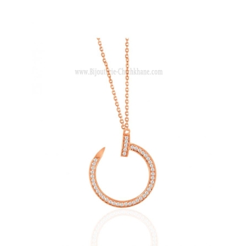 Collier femme en Or Rose 18 Carats Ref 64324 | Chichkhane