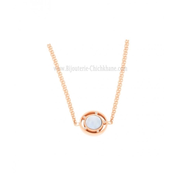 Gourmette femme en Or Rose 18 Carats Ref 64274 | Chichkhane
