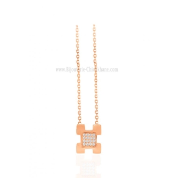 Collier femme en Or Rose 18 Carats Ref 64177 | Chichkhane