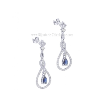 Boucles D'oreilles Diamants 64040