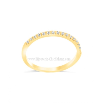 Alliance femme en Or Jaune 18 Carats Ref 64162 | Chichkhane