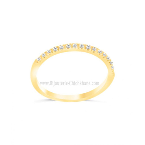 Alliance femme en Or Jaune 18 Carats Ref 64162 | Chichkhane