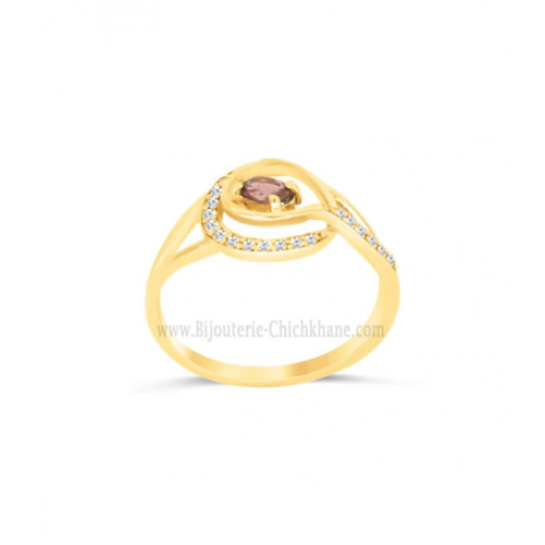 Bague femme en Or Rose 18 Carats Ref 63929 | Chichkhane
