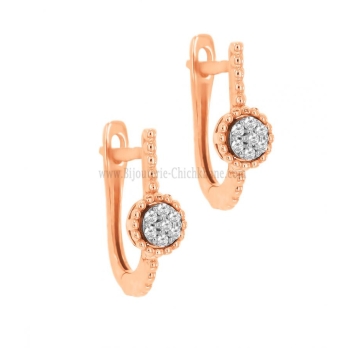 Boucles D'oreilles Diamants 63913