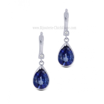 Boucles D'oreilles Diamants 63772