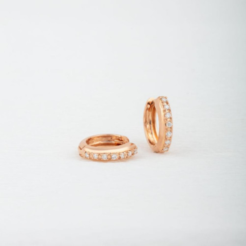 Boucles D'oreilles Diamants 68805