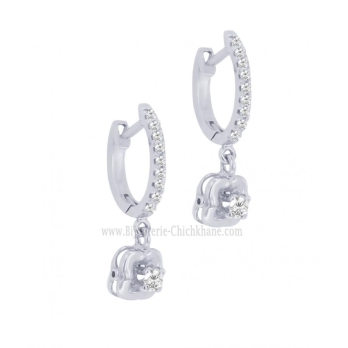 Boucles D'oreilles Diamants 63770
