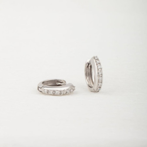 Boucles D'oreilles Diamants 68804