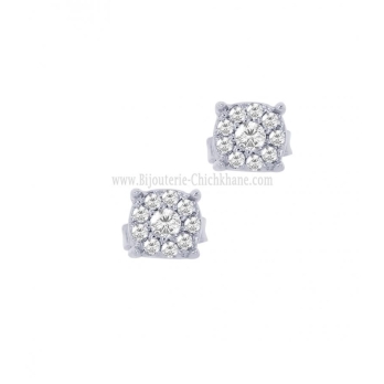 Boucles D'oreilles Diamants 63373