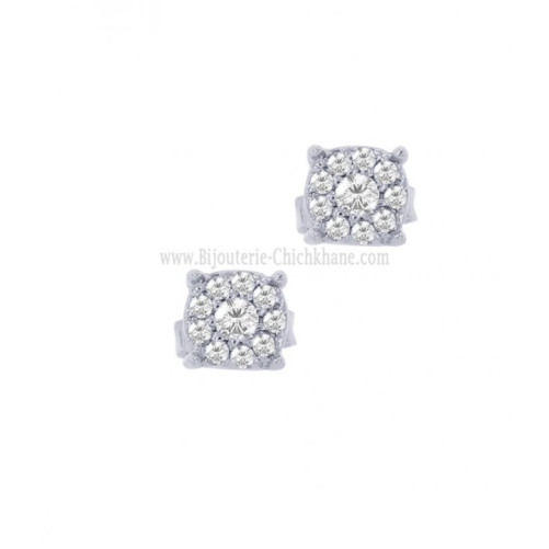 Boucles D'oreilles Diamants 63373