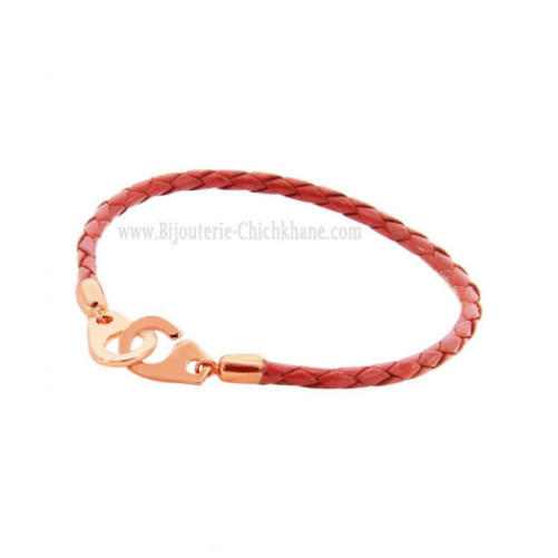 Bracelet femme en Or Rose 18 Carats Ref 63351 | Chichkhane