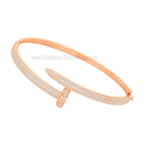 Bracelet femme en Or Rose 18 Carats Ref 63280 | Chichkhane