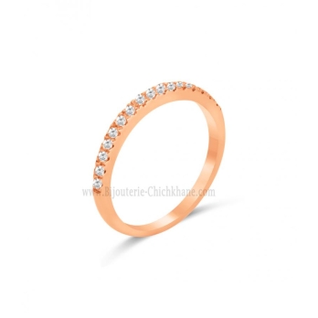 Alliance femme en Or Rose 18 Carats Ref 63100 | Chichkhane