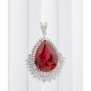 Pendentif femme en Or Blanc 18 Carats Ref 66739 | Chichkhane