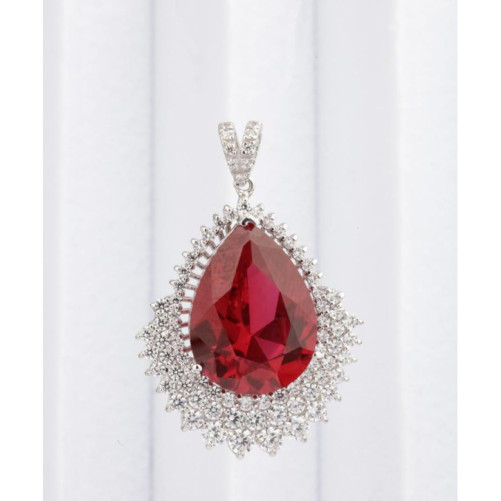 Pendentif femme en Or Blanc 18 Carats Ref 66739 | Chichkhane
