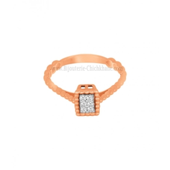 Bague femme en Or Rose 18 Carats Ref 63187 | Chichkhane