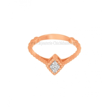 Bague femme en Or Rose 18 Carats Ref 63180 | Chichkhane