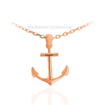 Pendentif femme en Or Rose 18 Carats Ref 62900 | Chichkhane