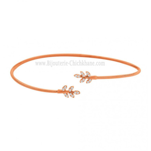 Bracelet femme en Or Rose 18 Carats Ref 62804 | Chichkhane