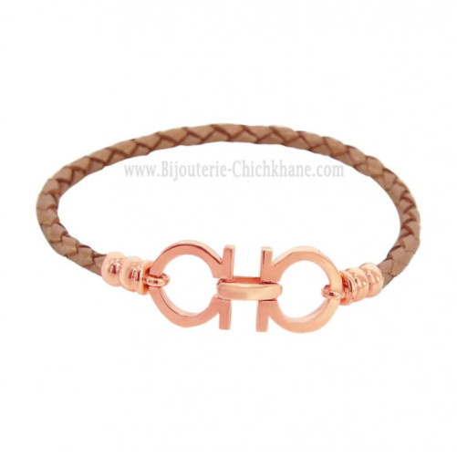 Bracelet femme en Or Rose 18 Carats Ref 62789 | Chichkhane