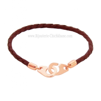 Bracelet femme en Or Rose 18 Carats Ref 62782 | Chichkhane