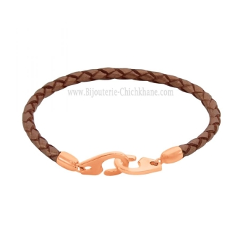 Bracelet femme en Or Rose 18 Carats Ref 62782 | Chichkhane