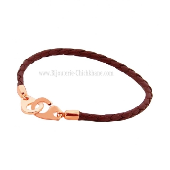 Bracelet femme en Or Rose 18 Carats Ref 62782 | Chichkhane