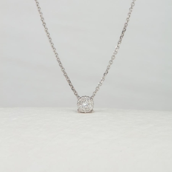 Collier femme en Or Blanc 18 Carats Ref 67989 | Chichkhane