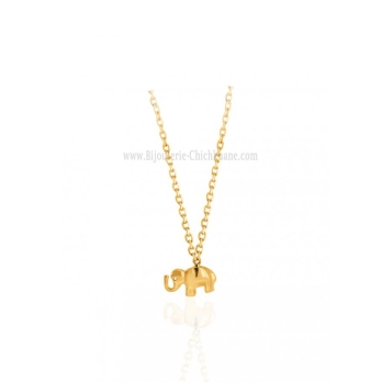 Collier femme en Or Jaune 18 Carats Ref 62925 | Chichkhane